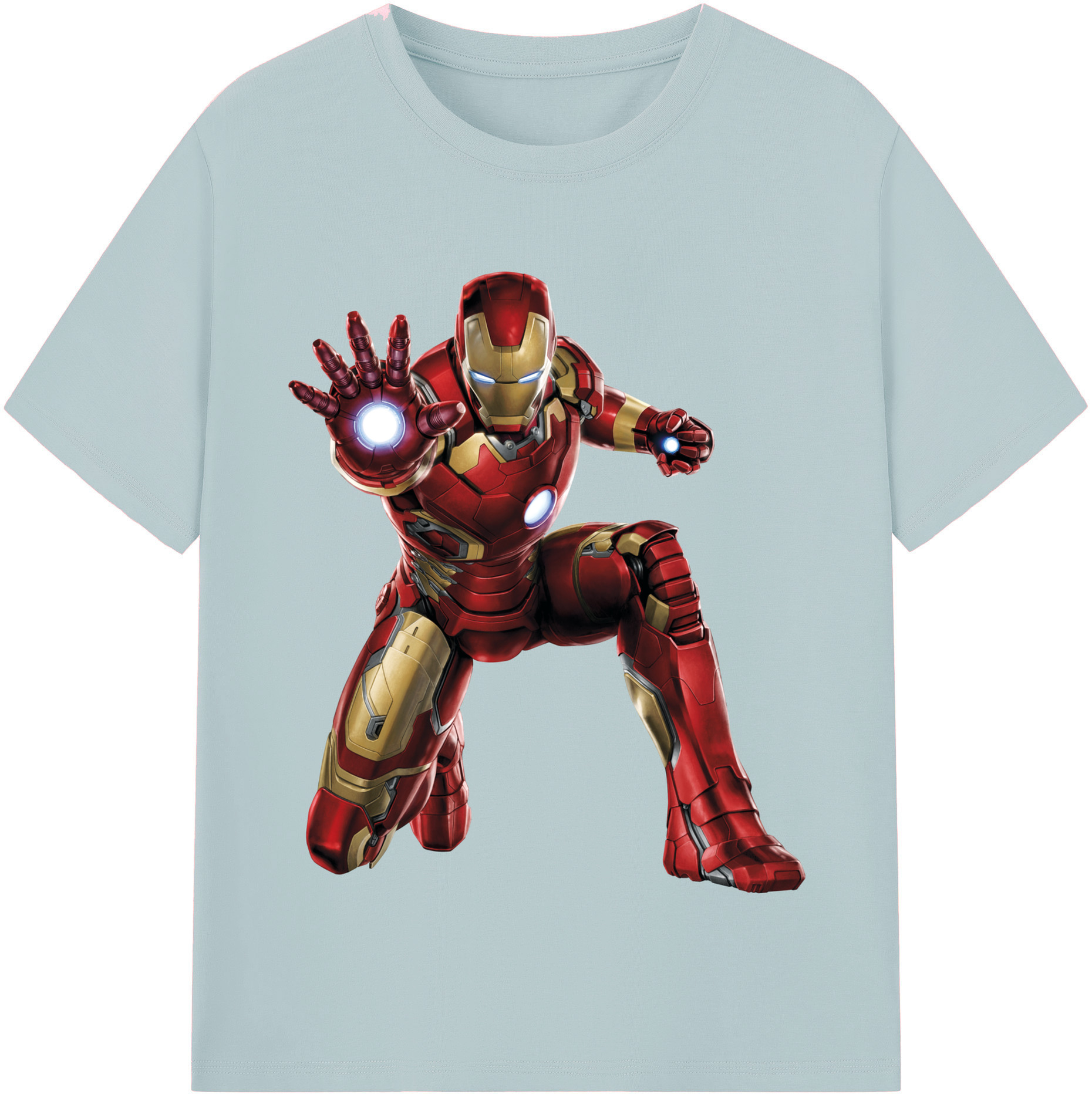 （画像用） アベンジャーズ The Avengers 綿100％半袖Tシャツ（フロントプリント）